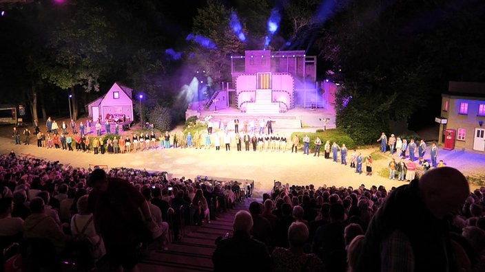Vorstellung auf der Waldbühne in Hamm