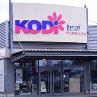Ein Geschäft der Discounter-Kette Kodi