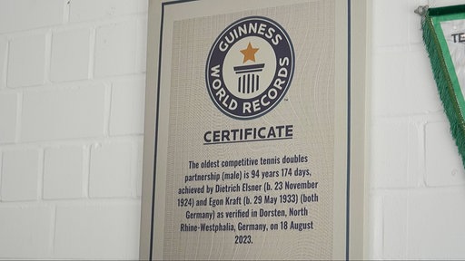 Zertifikat von Guinnes-World-Records