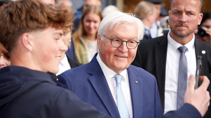 Frank-Walter Steinmeier zu Besuch in Dorsten