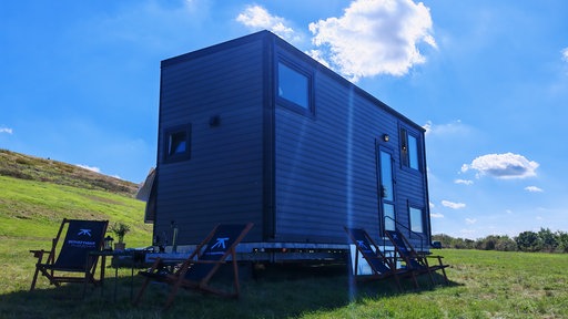 Außenansicht des Tinyhouses