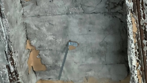 Marode Betondecke