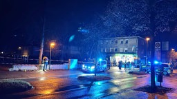 Mann in Lünen angeschossen - Polizei sichert Spuren