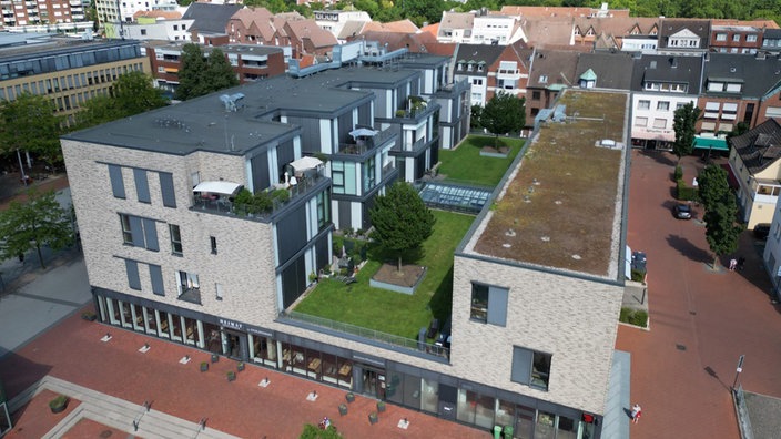 Das Hertie-Kaufhaus in Lünen