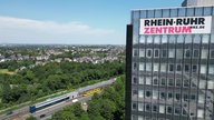 Der ehemalige Stinnes-Tower am Rhein Ruhr Zentrum in Mülheim