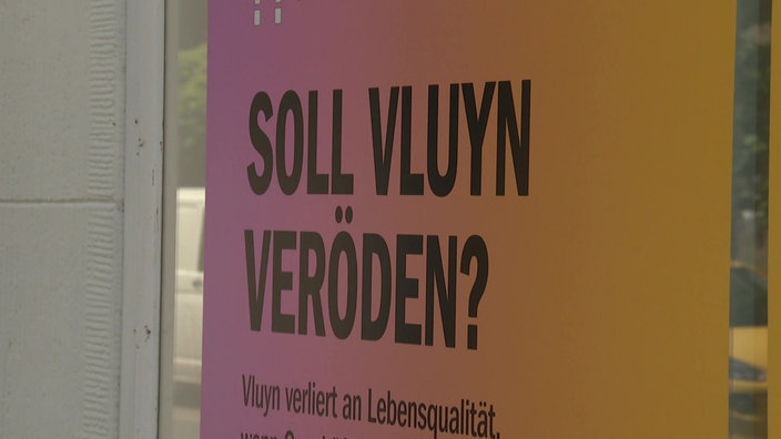 Das Bild zeit eins der Protestplakate. 