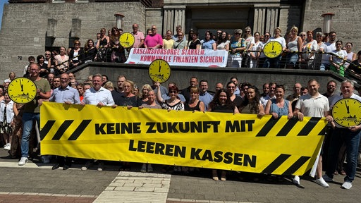 Geballte Aktion in Oberhausen: Kommunen am Limit