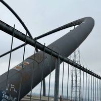 Das Horizont-Observatorium hinter einem Bauzaun