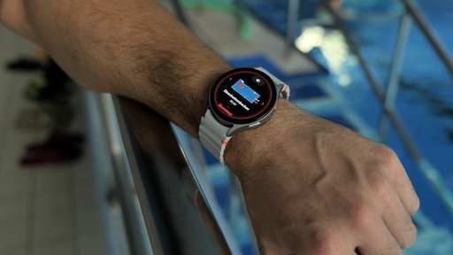 Eine Smartwatch 