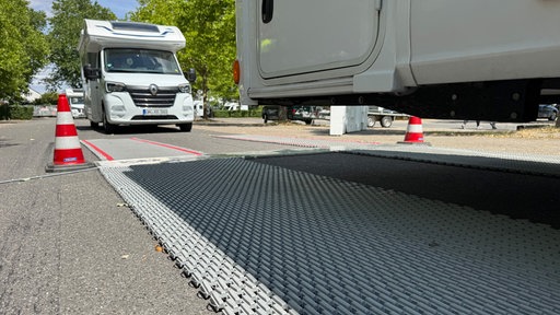 Das Bild zeigt die Wohnwagen Wage.