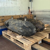 Entschärfte Bombe