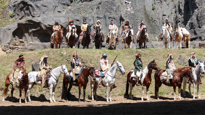 Ensemble der Karl-May-Festpiele 