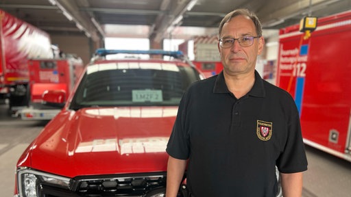 Uwe Schwarz, stellvertretender Kreisbrandmeister HSK