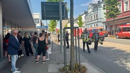 Feuerwehreinsatz im Brückencenter in der Arnsberger Innenstadt