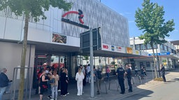 Feuerwehreinsatz im Brückencenter in der Arnsberger Innenstadt
