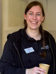 Doreen Wetzel im Fort Fun