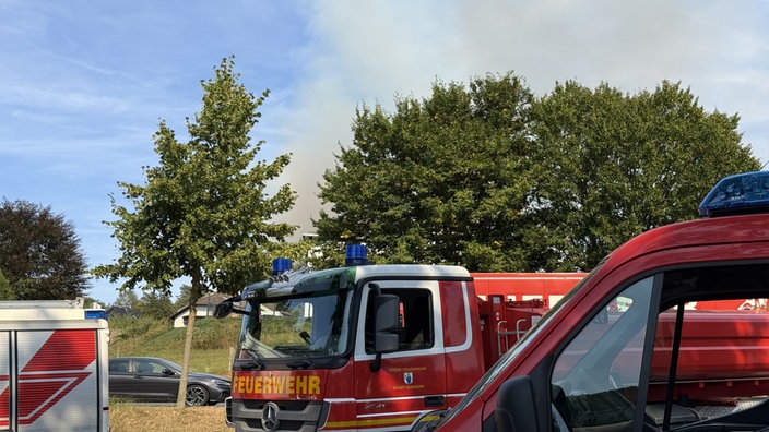 Feuerwehr auf dem Sammelplatz