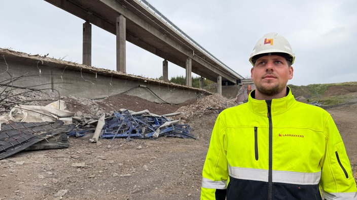 Joschka Ostermann, Bauleiter Abrissfirma Laarakkers, Düsseldorf