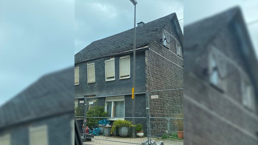 Marodes Haus vor dem Abriss