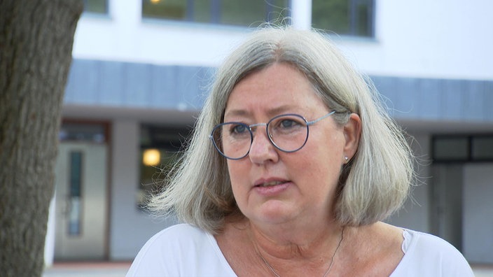Beate Brinkmann, Schulleiterin des Ev. Gymnasiums Siegen 