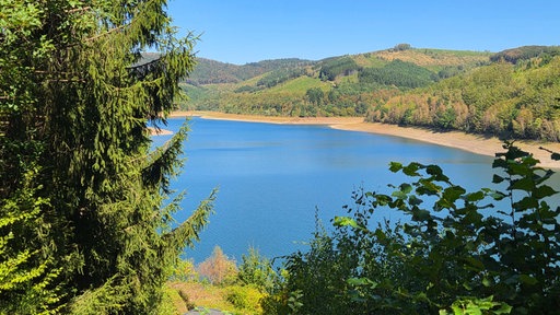 Aufnahme der Obernautalsperre