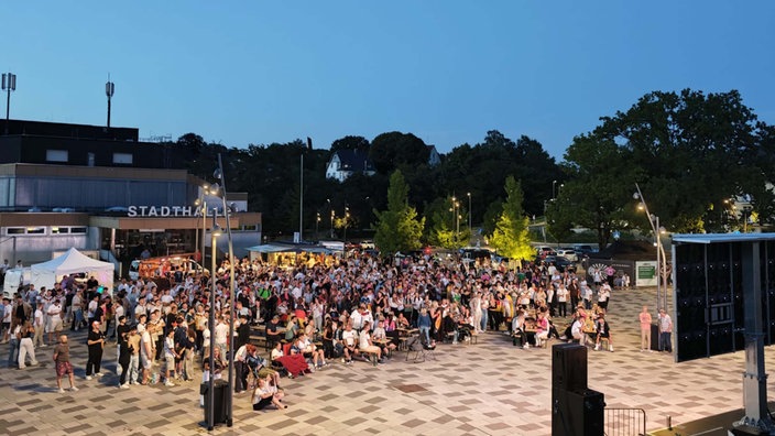 Public Viewing in Meinerzhagen 