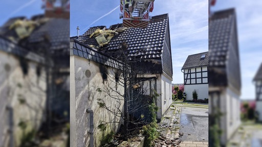 Der Dachstuhlbrand am Haus