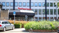 Aussenansicht der Sparkassenfiliale Marktstraße in Mönchengladbach-Rheydt