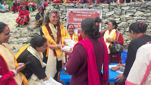Dori Rindle in Nepal