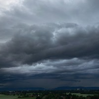 Unwetterwolken über NRW