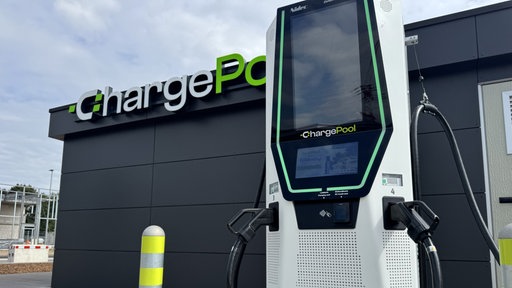 Eine Ladesäule für Elektroautos.