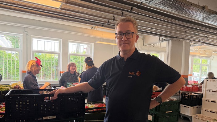 Bernd Jungk, Leiter der Tafel in Essen