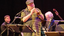 Randy Brecker mit der WDR Big Band am 19.04.2026 im Kurhaus Hamm