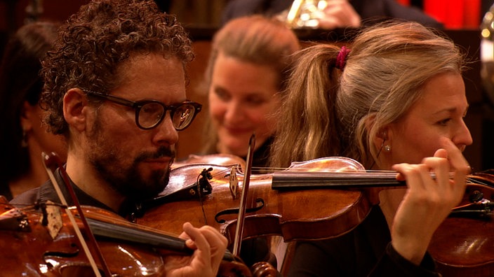 Musiker:innen des WDR Funkhausorchester