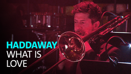 Das WDR Funkhausorchester unter Leitung von Enrico Delamboye spielt What Is Love von Haddaway am 17.03.2026 im WDR Funkhaus in Köln.