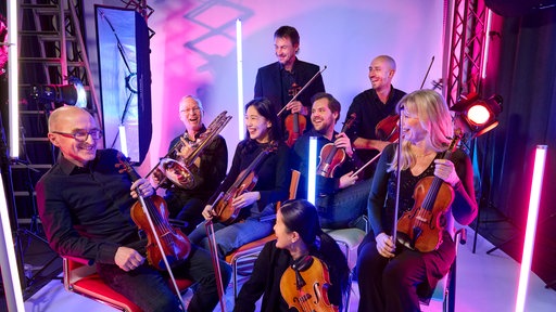 Musiker:innen des WDR Funkhausorchesters