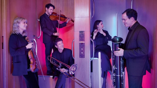 Musiker:innen des WDR Funkhausorchesters