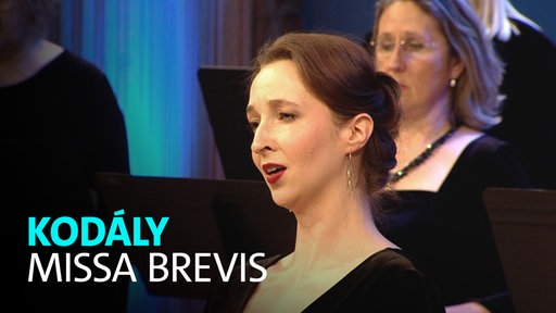 Der WDR Rundfunkchor unter Leitung von Philipp Ahmann singt Missa Brevis von Zoltán Kodály am 25.01.2026 im WDR Funkhaus Wallrafplatz.