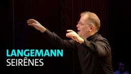 Der WDR Rundfunkchor unter Leitung von Philipp Ahmann singt Seirênes von Michael Langemann am 25.01.2026 im WDR Funkhaus Wallrafplatz.