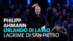 Der WDR Rundfunkchor unter Leitung von Philipp Ahman singt Lagrime di san Pietro von Orlando di Lasso am 21.03.2026 in der Trinitatiskirche in Köln.