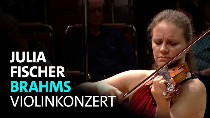 Geigerin Julia Fischer spielt Brahms' Violinkonzert mit dem WDR Sinfonieorchester