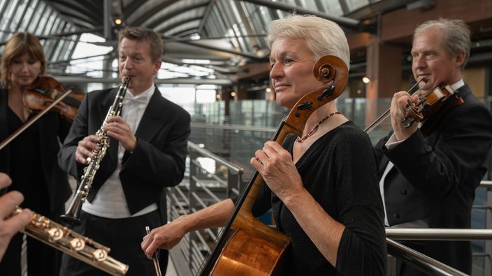 Musiker:innen des WDR Sinfonieorchesters
