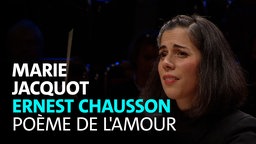 Das WDR Sinfonieorchester unter Leitung von Marie Jacquot spielt Poème de l'amour et de la mer von Ernest Chausson am 02.12.2022 in der Kölner Philharmonie.
