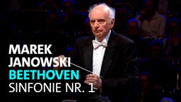 Das WDR Sinfonieorchester unter Leitung von Marek Janowski spielt die Sinfonie Nr. 1 von Ludwig van Beethoven am 01.11.2025 in der Kölner Philharmonie.