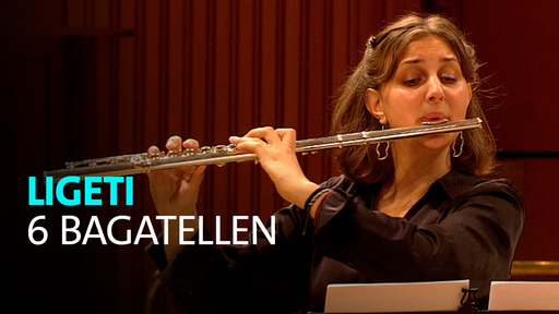 Musikerinnen und Musiker der WDR Orchesterakademie spielen sechs Bagatellen nach "Musica ricercata" für Bläserquintett von György Ligeti am 21.06.2026 im WDR Funkhaus Wallrafplatz.