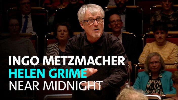 Das WDR Sinfonieorchester unter Leitung von Ingo Metzmacher spielt Near Midnight von Helen Grime am 27.09.2025 in der Kölner Philharmonie.