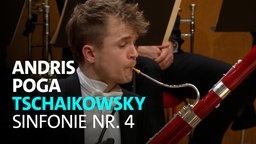 Das WDR Sinfonieorchester unter Leitung von Andris Poga spielt die Sinfonie Nr.4 von Peter Tschaikowsky am 27.02.2026 in der Kölner Philharmonie.