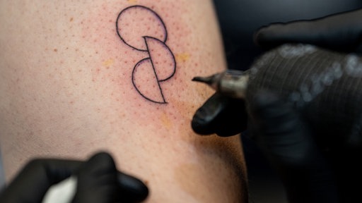 Organdspende-Tattoo