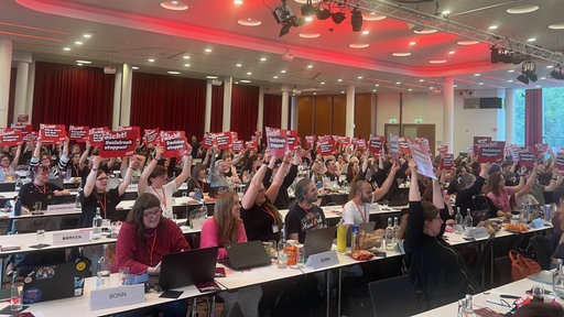 Der Parteitag der Linken in NRW