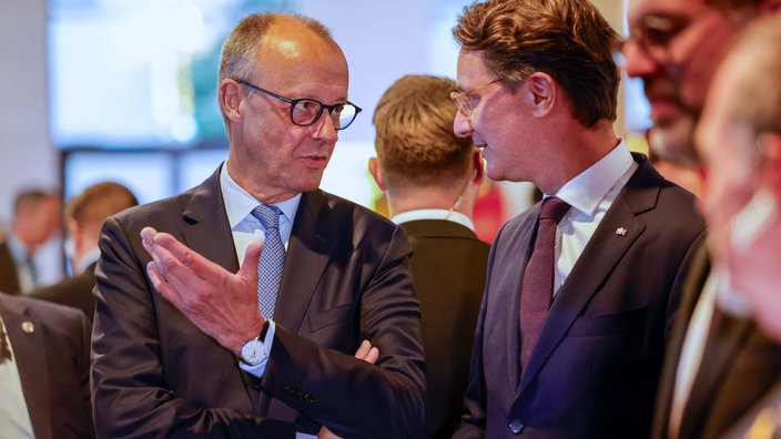 Friedrich Merz und Hendrik Wüst